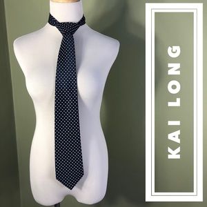 Kai Long silk tie